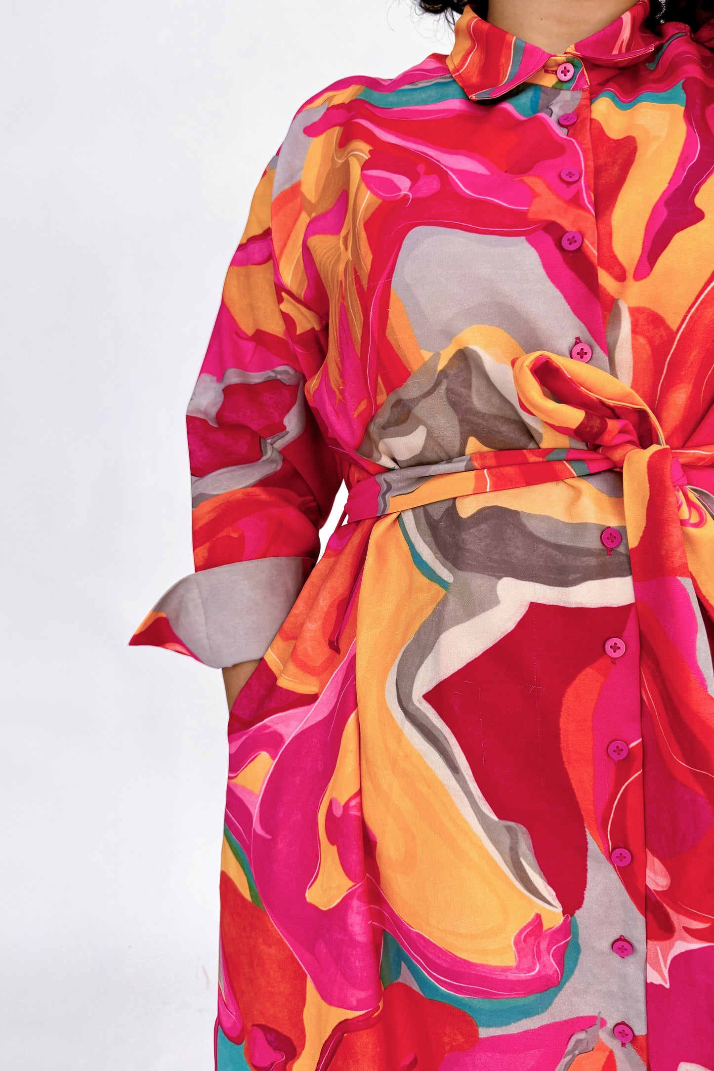 FREE SPIRIT SHIRT DRESS