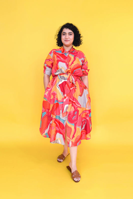 FREE SPIRIT SHIRT DRESS