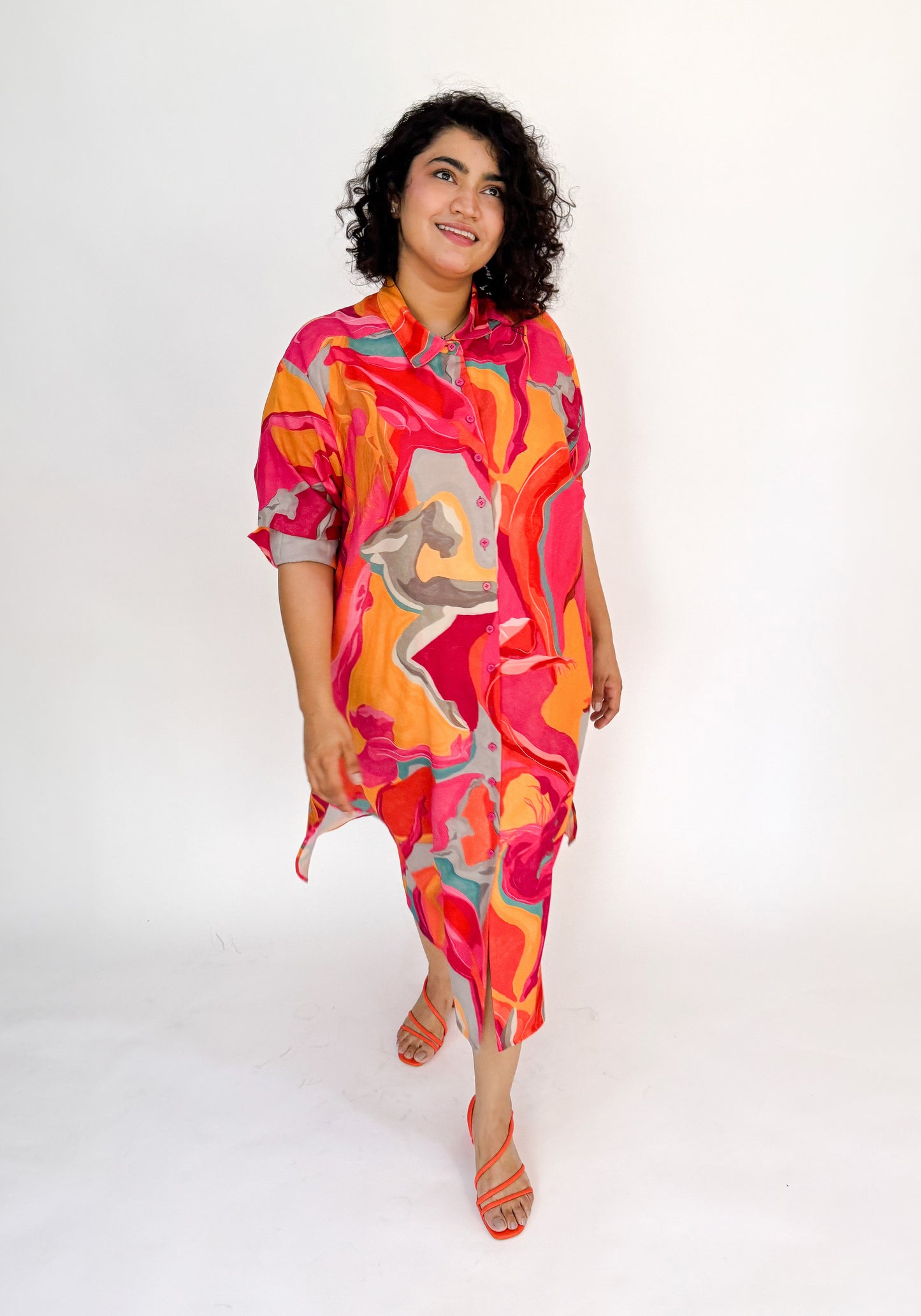 FREE SPIRIT SHIRT DRESS