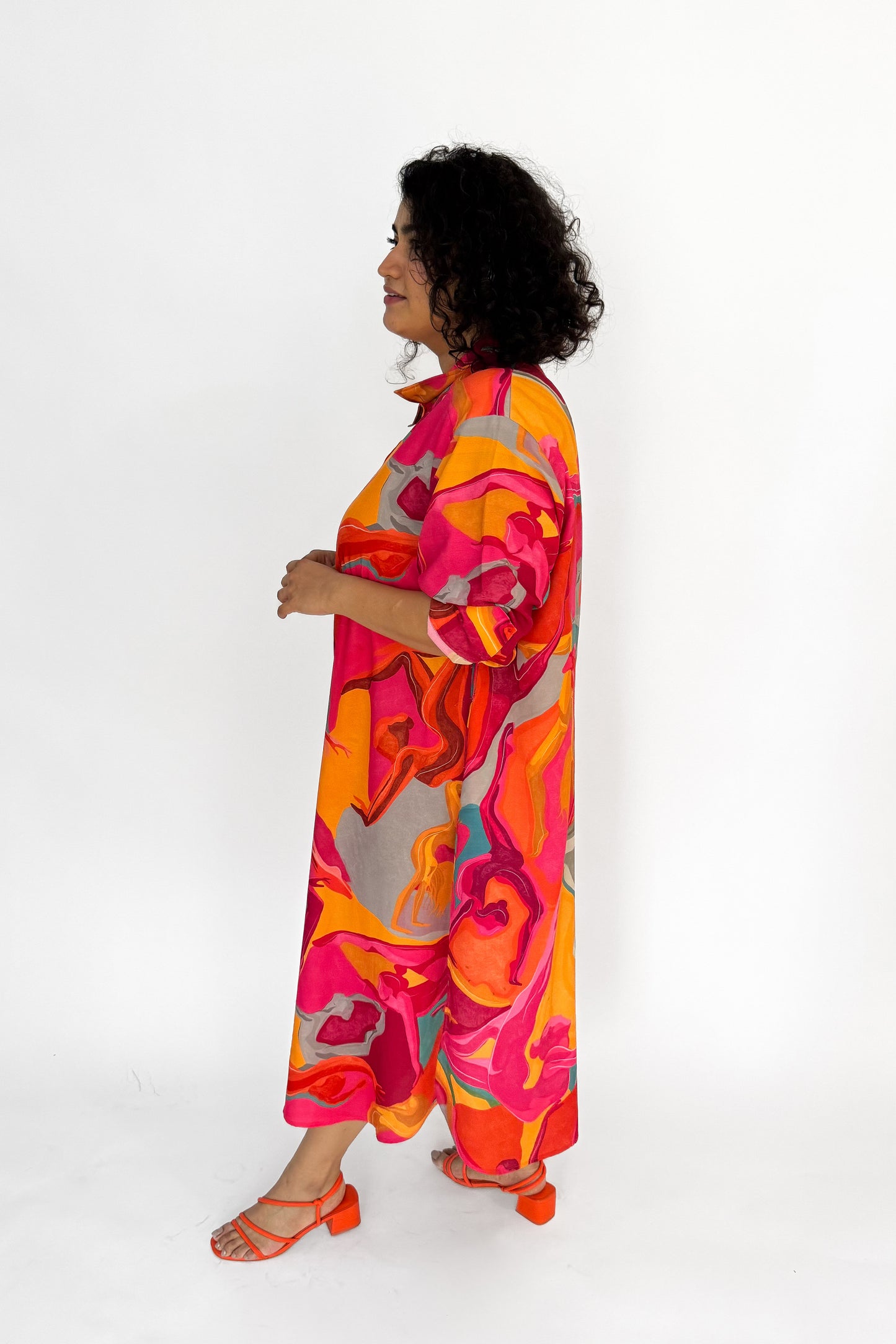 FREE SPIRIT SHIRT DRESS