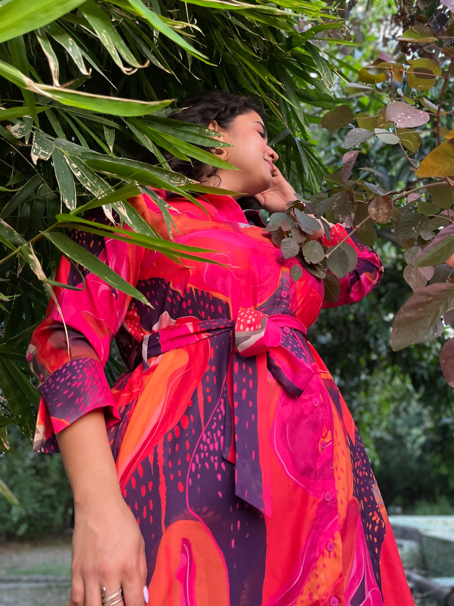 LET'S DANCE SHIRT DRESS