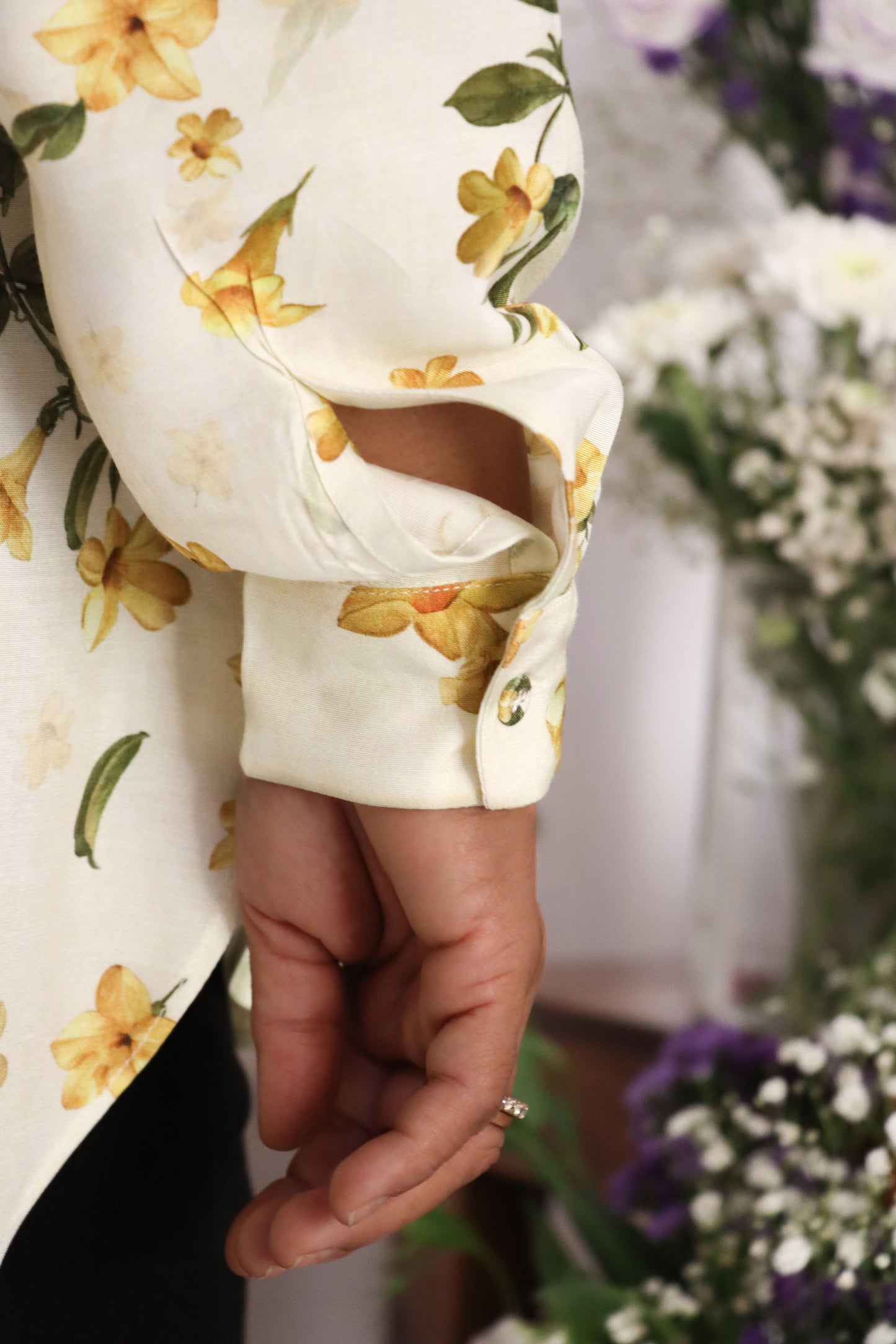 YELLOW JASMINE SHIRT