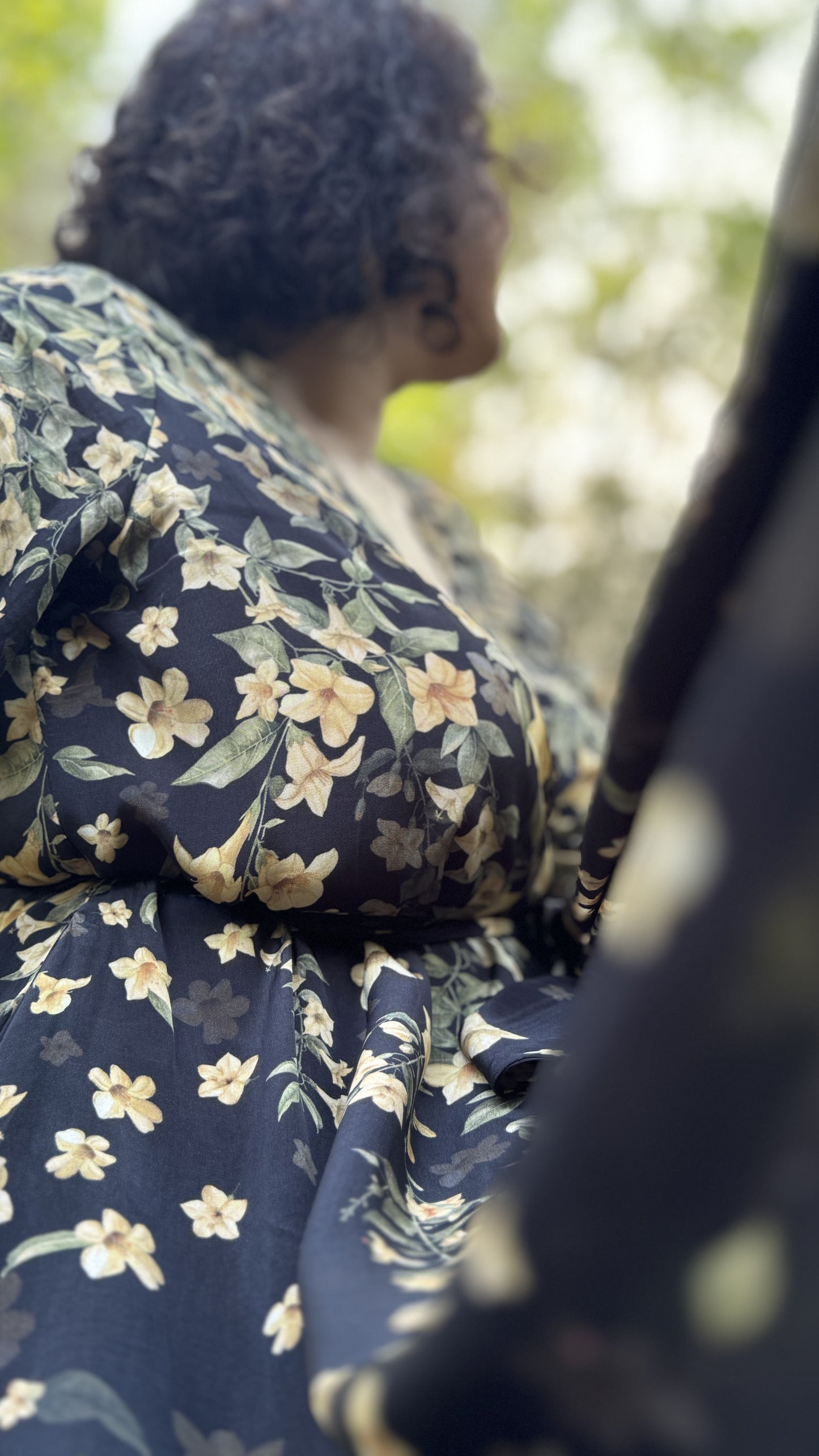 YELLOW JASMINE WRAP DRESS