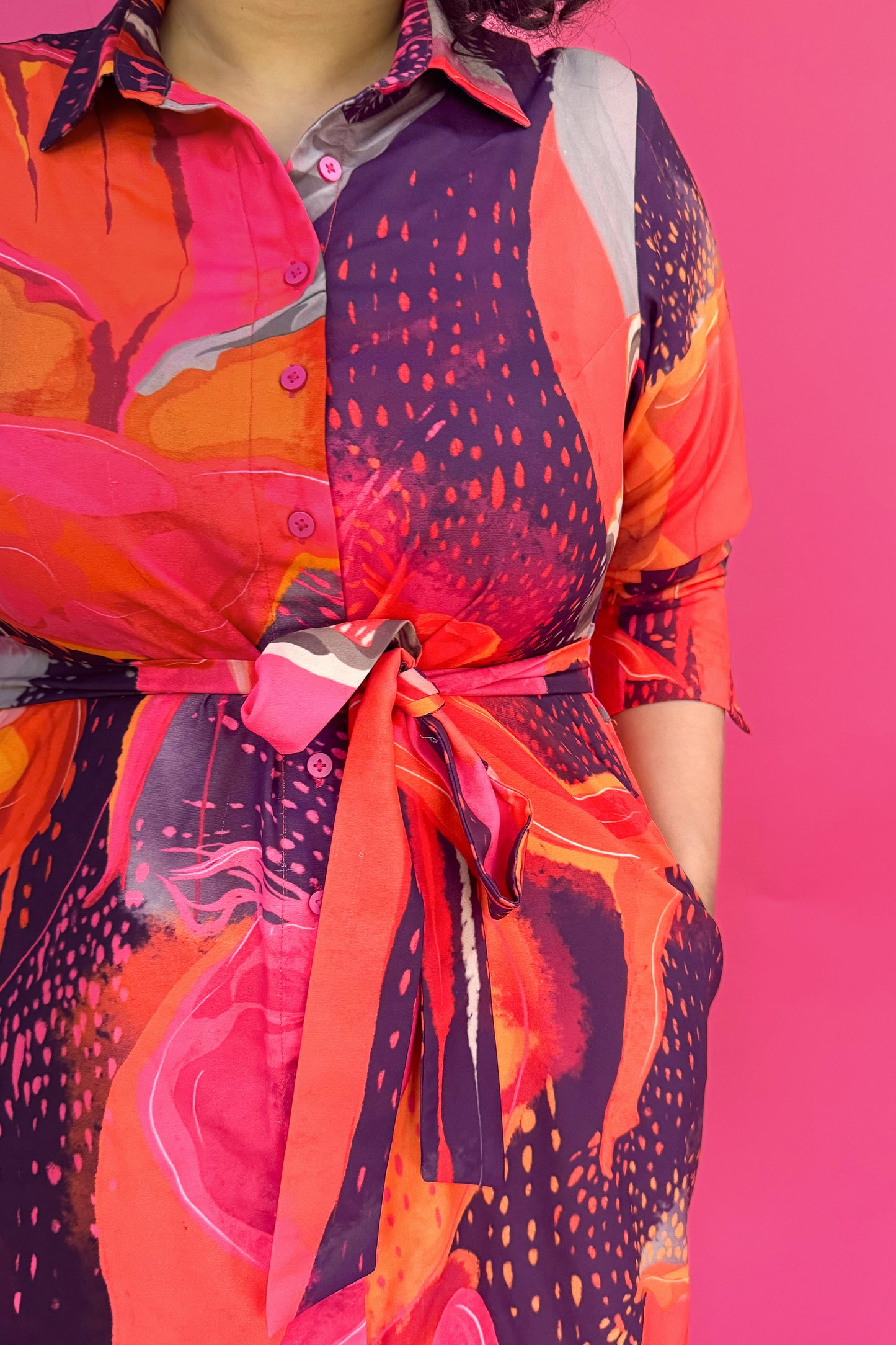 LET'S DANCE SHIRT DRESS