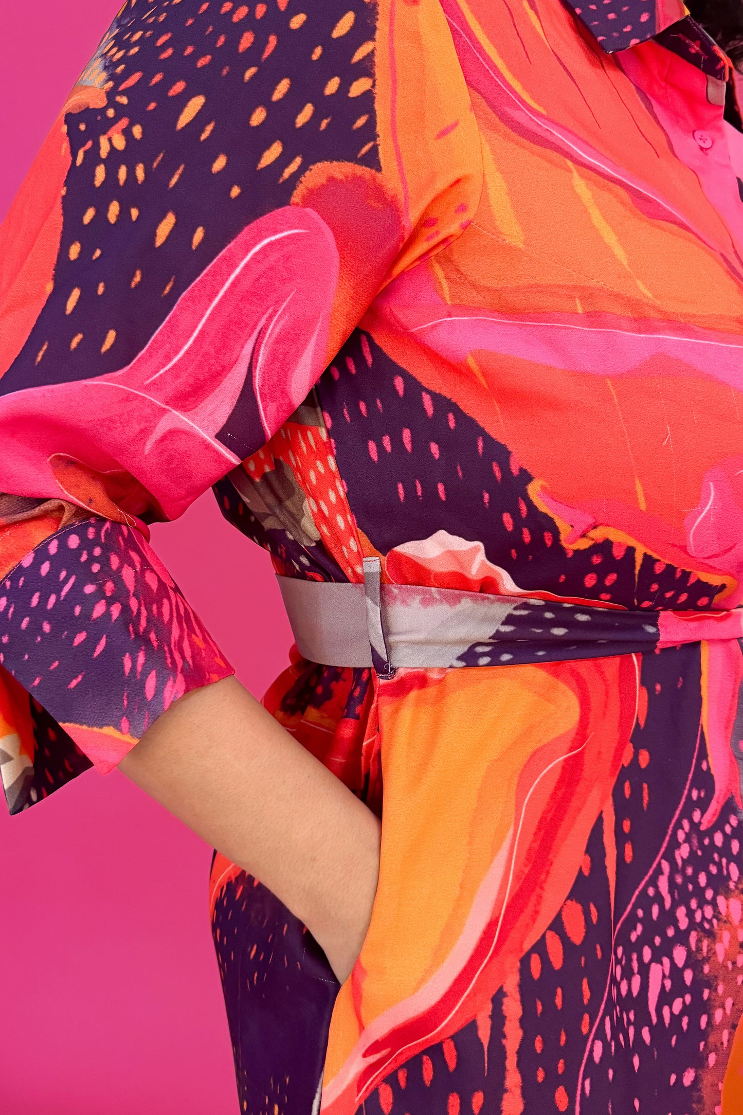 LET'S DANCE SHIRT DRESS