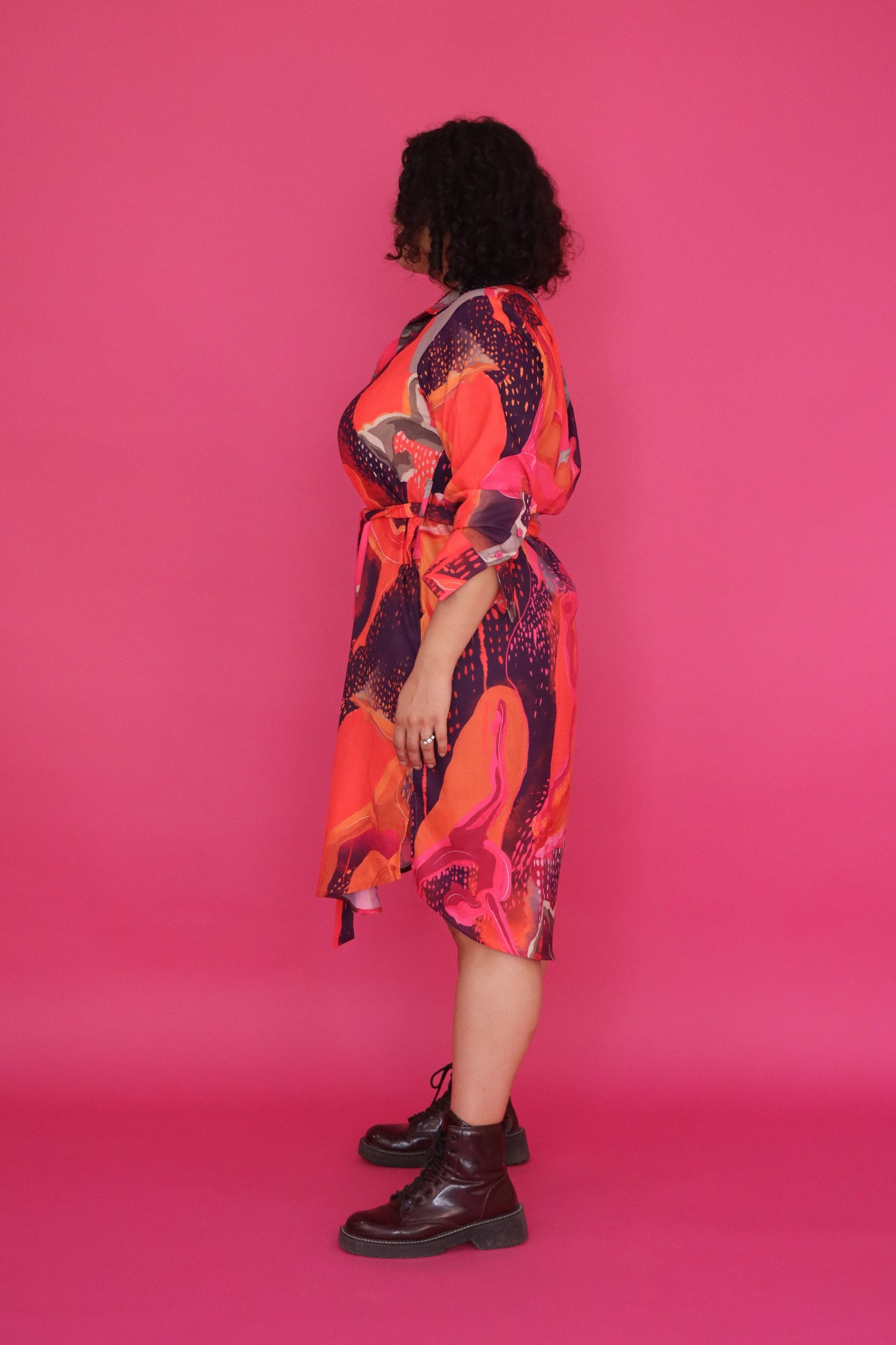 LET'S DANCE SHIRT DRESS