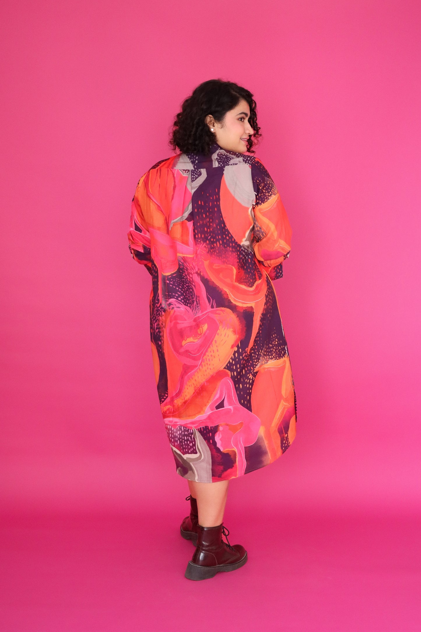 LET'S DANCE SHIRT DRESS