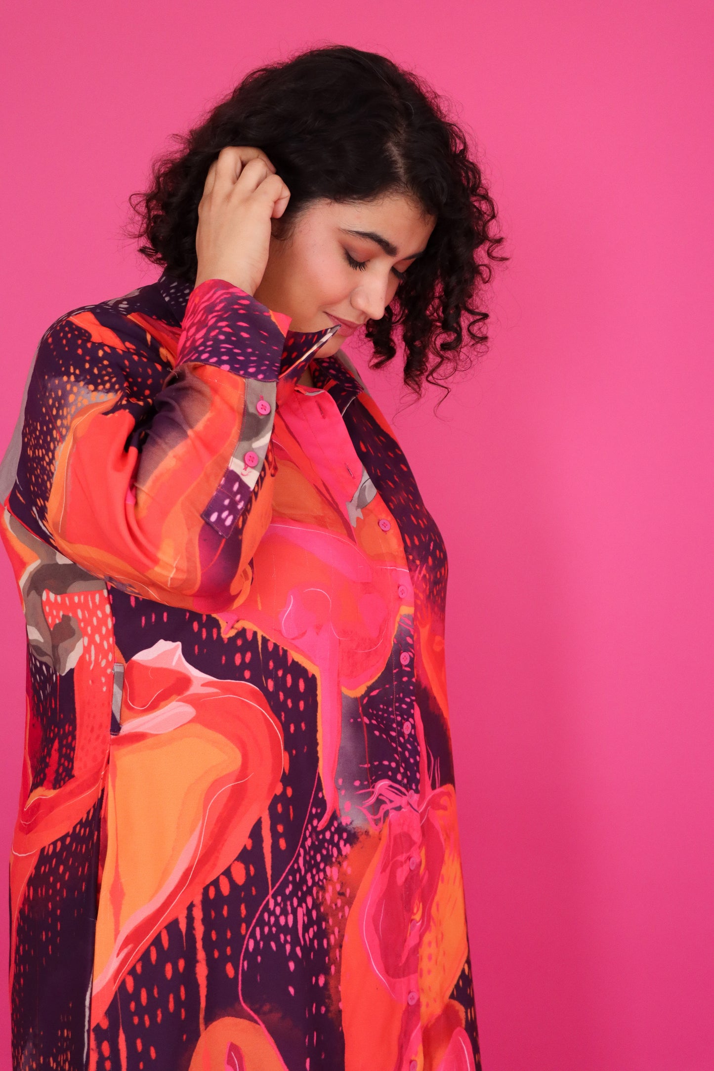 LET'S DANCE SHIRT DRESS