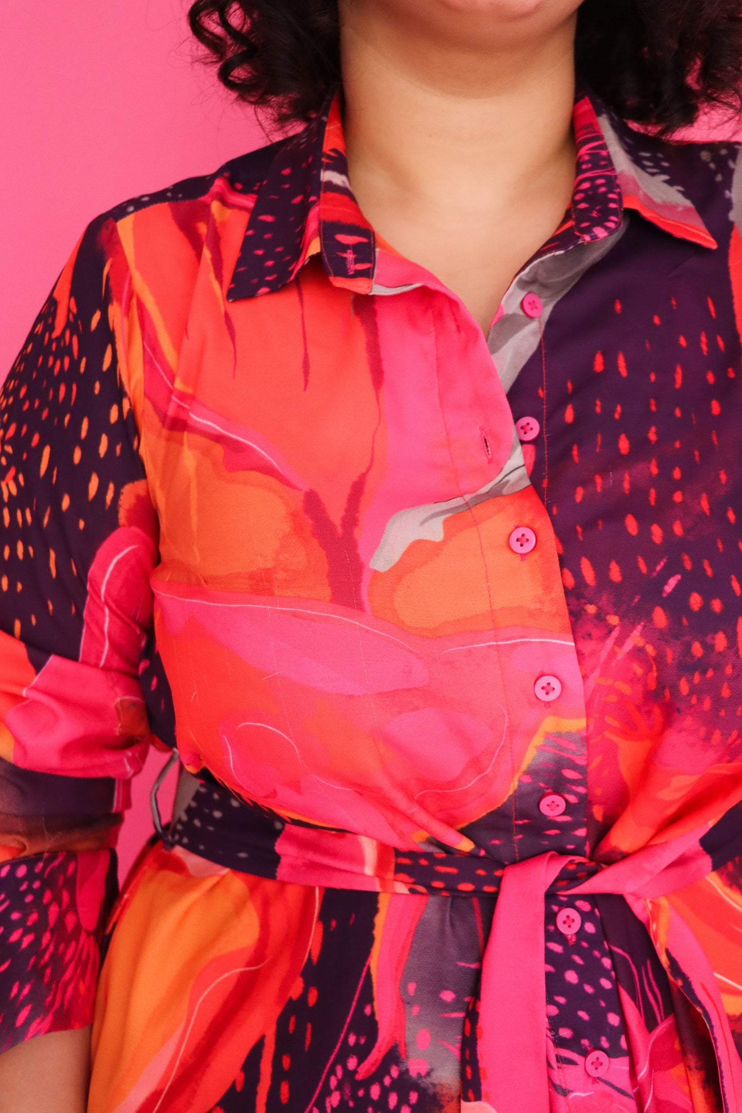 LET'S DANCE SHIRT DRESS