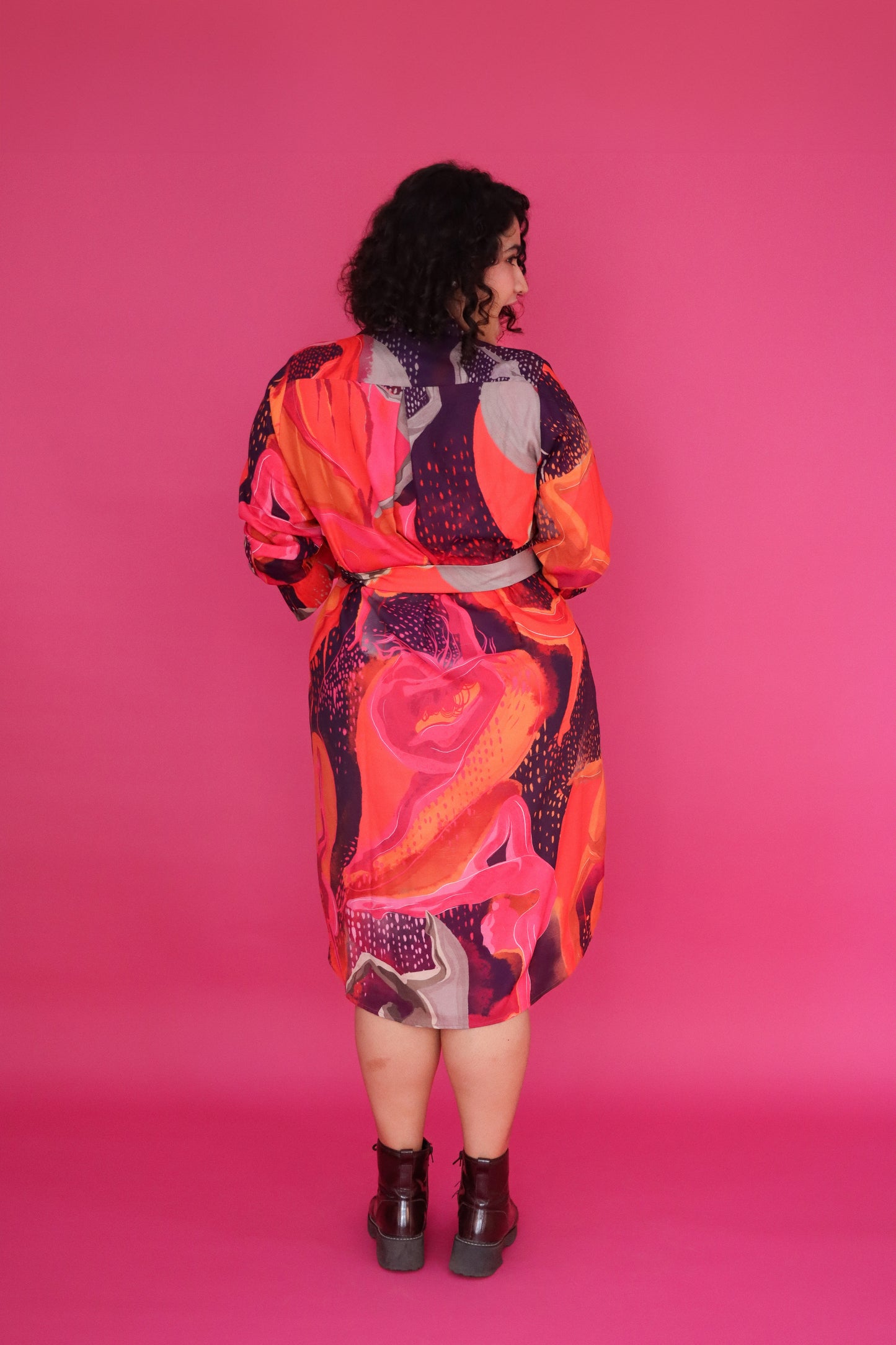 LET'S DANCE SHIRT DRESS