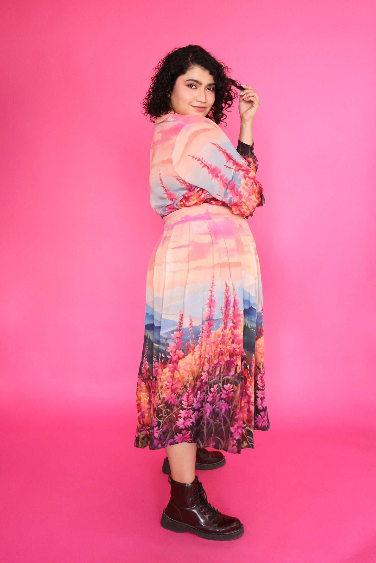 LUPINE VALLEY SKIRT & SHIRT SET