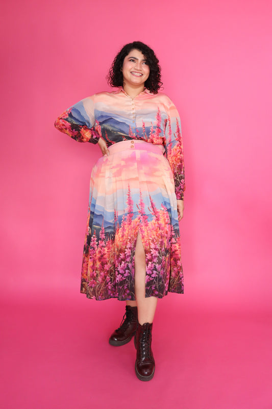 LUPINE VALLEY SKIRT & SHIRT SET