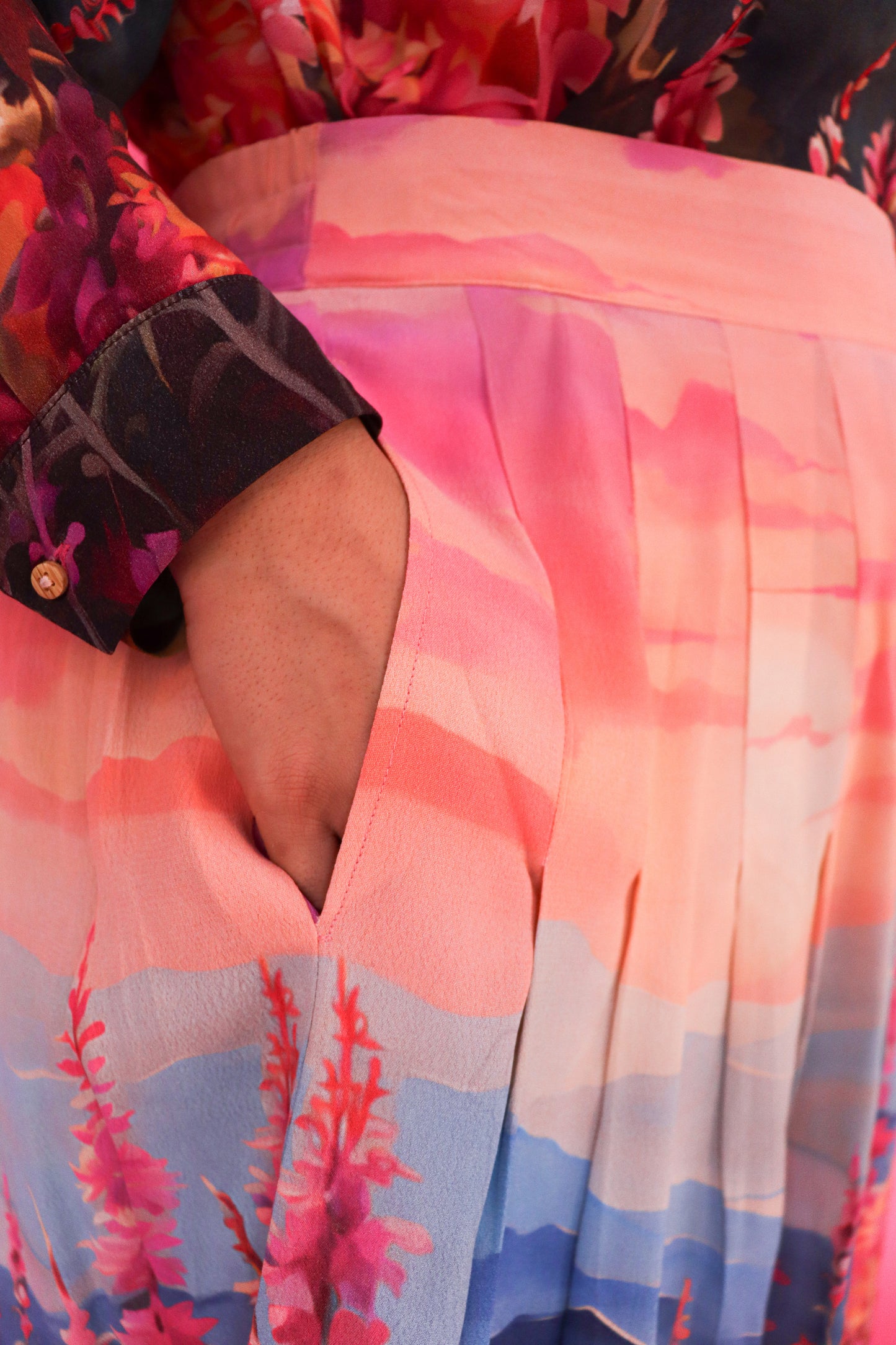 LUPINE VALLEY SKIRT & SHIRT SET