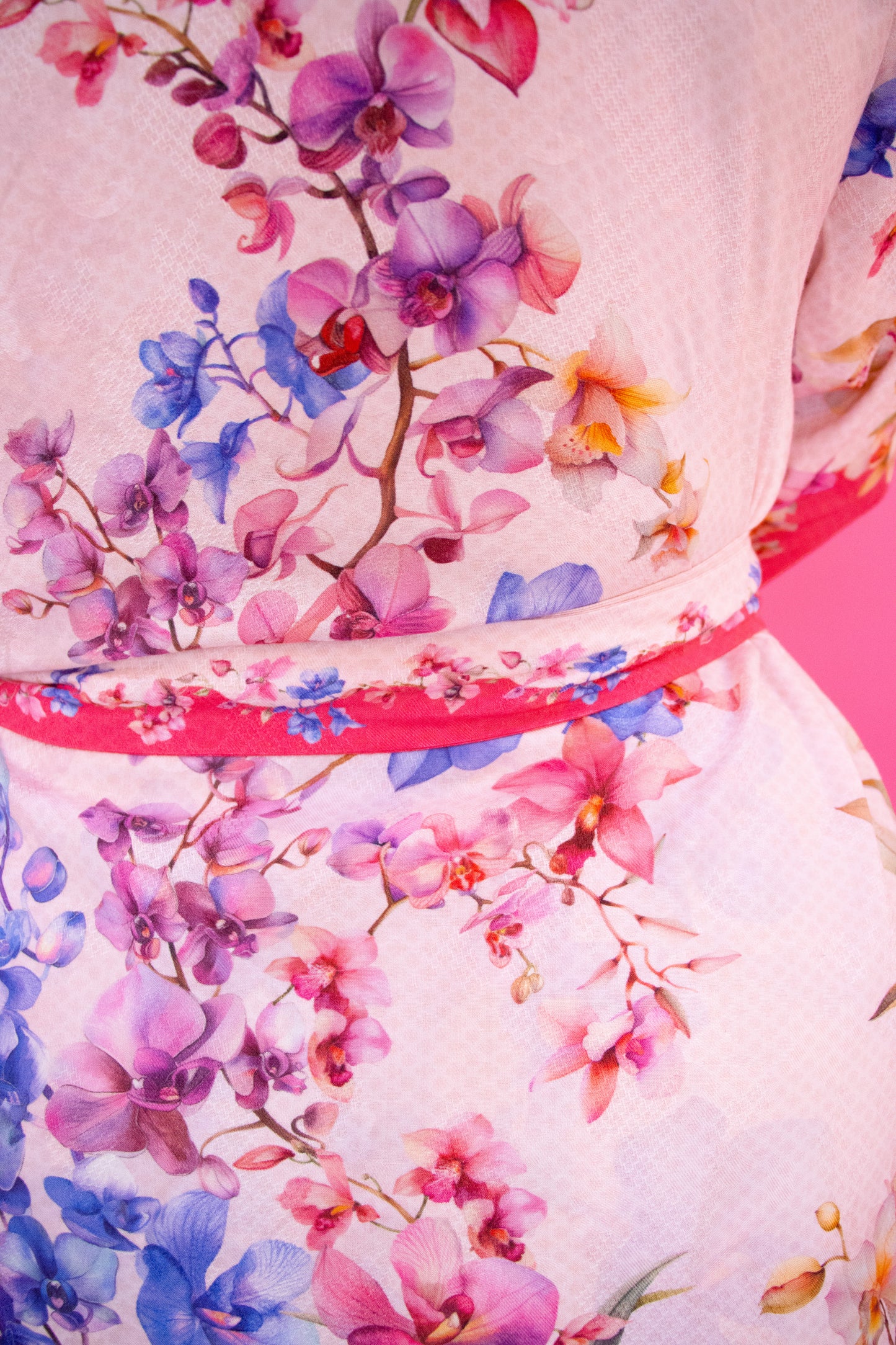 PINK ORCHID WRAP DRESS